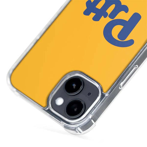 University of Pittsburgh Pitt Panthers Yellow iPhone 13 MagSafe Case