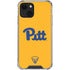 University of Pittsburgh Pitt Panthers Yellow iPhone 13 Mini Clear Case