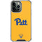 University of Pittsburgh Pitt Panthers Yellow iPhone 15 Pro Max Clear Case