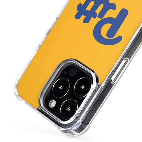 University of Pittsburgh Pitt Panthers Yellow iPhone 14 Pro Max MagSafe Case