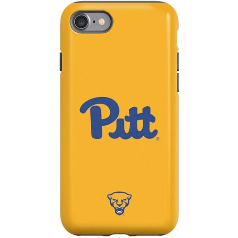 University of Pittsburgh Pitt Panthers Yellow iPhone SE (2nd & 3rd Gen) Pro Case