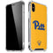 University of Pittsburgh Pitt Panthers Yellow iPhone XS Max Clear Case