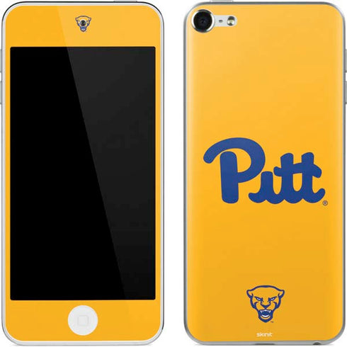 University of Pittsburgh Pitt Panthers Yellow Apple iPod Skin
