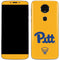 University of Pittsburgh Pitt Panthers Yellow Moto E5 Plus Skin