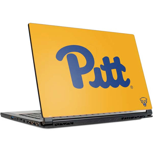 University of Pittsburgh Pitt Panthers Yellow MSI GS65 Stealth Laptop Skin