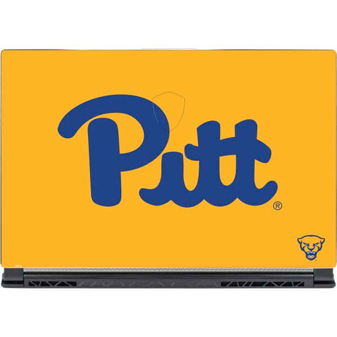 University of Pittsburgh Pitt Panthers Yellow MSI GS65 Stealth Laptop Skin