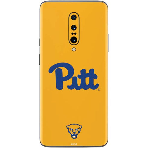 University of Pittsburgh Pitt Panthers Yellow OnePlus 7 Pro Skin