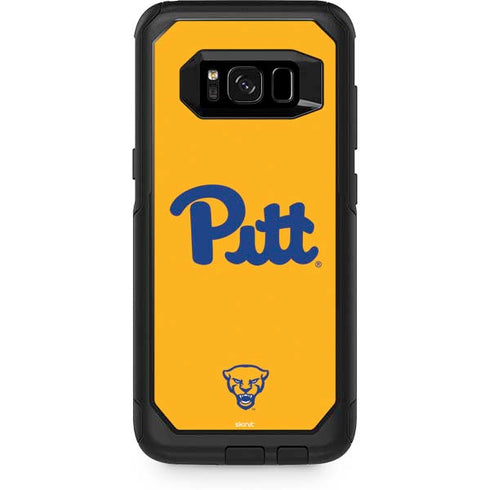University of Pittsburgh Pitt Panthers Yellow Otterbox Commuter Galaxy Skin