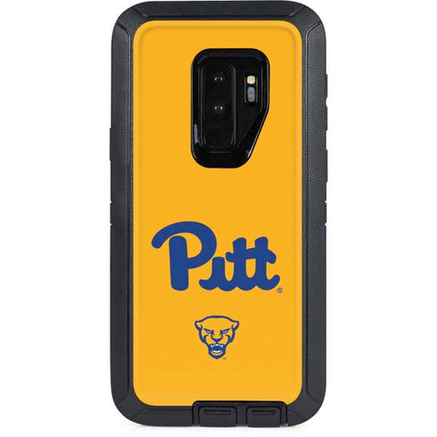 University of Pittsburgh Pitt Panthers Yellow Otterbox Defender Galaxy Skin