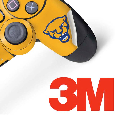 University of Pittsburgh Pitt Panthers Yellow PS4 Controller Skin