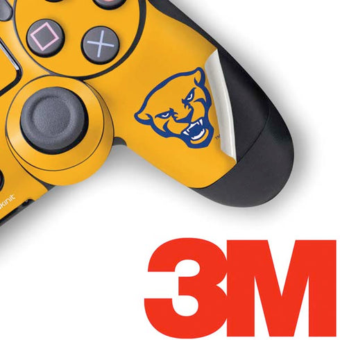University of Pittsburgh Pitt Panthers Yellow PS4 Pro/Slim Controller Skin