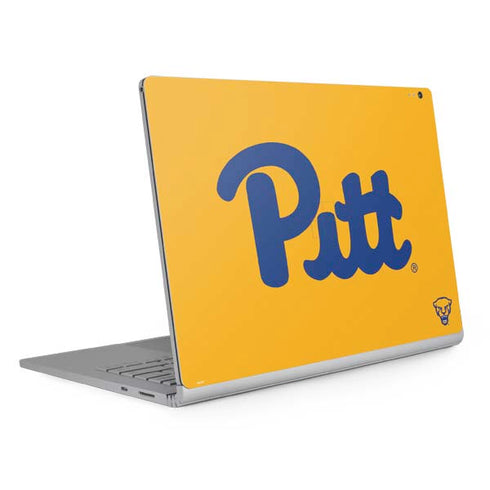 University of Pittsburgh Pitt Panthers Yellow Surface Book 2 13.5in Skin