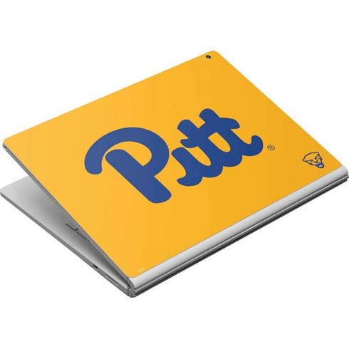 University of Pittsburgh Pitt Panthers Yellow Surface Book Skin