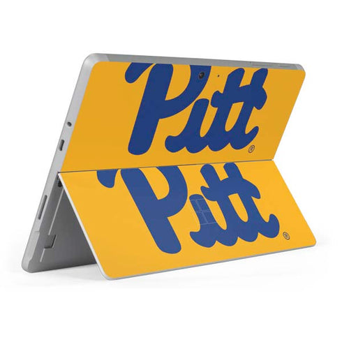 University of Pittsburgh Pitt Panthers Yellow Surface Go Skin