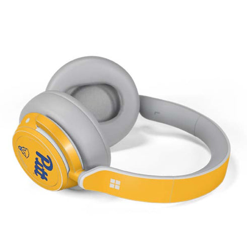 University of Pittsburgh Pitt Panthers Yellow Surface Headphones Skin