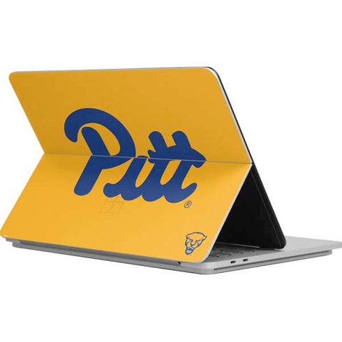 University of Pittsburgh Pitt Panthers Yellow Surface Laptop Studio Skin