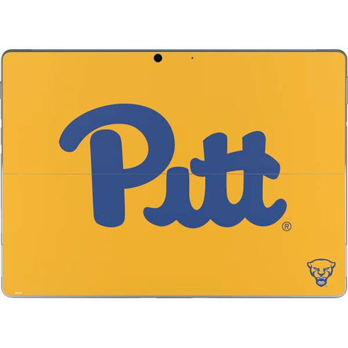 University of Pittsburgh Pitt Panthers Yellow Surface Pro 9 Skin