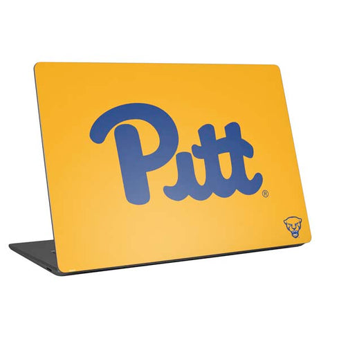 University of Pittsburgh Pitt Panthers Yellow Universal Laptop 11in (8.8 x 6.2in) Skin