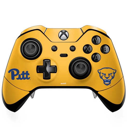 University of Pittsburgh Pitt Panthers Yellow Xbox One Elite Controller Skin