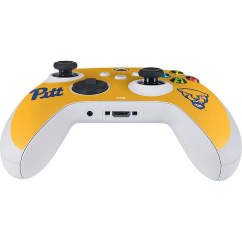 University of Pittsburgh Pitt Panthers Yellow Xbox Series S Controller Skin
