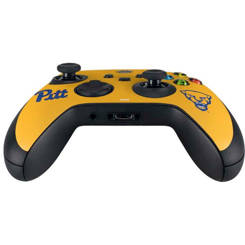 University of Pittsburgh Pitt Panthers Yellow Xbox Series X Controller Skin
