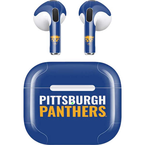 University of Pittsburgh Panthers Apple AirPods (3rd Gen 2021) Skin