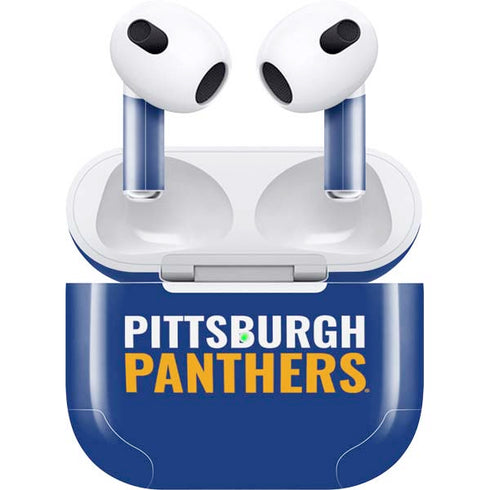 University of Pittsburgh Panthers Apple AirPods (3rd Gen 2021) Skin