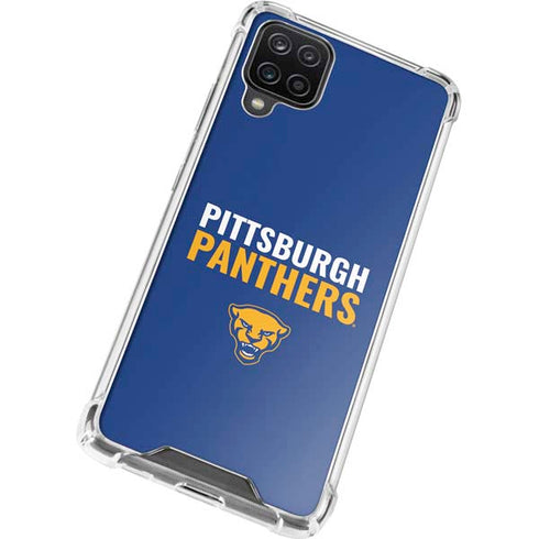 University of Pittsburgh Panthers Galaxy A12 Clear Case