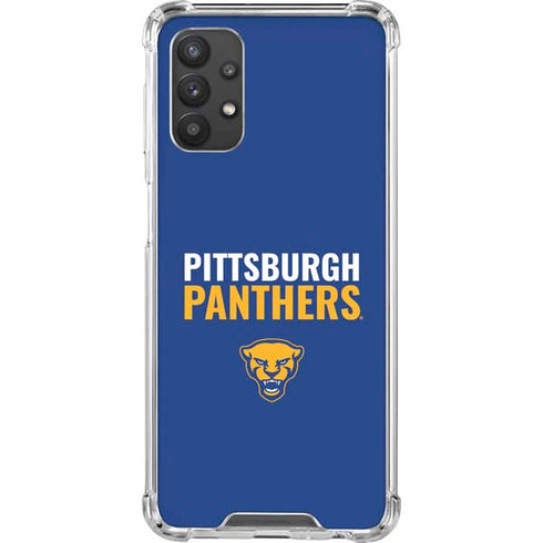 University of Pittsburgh Panthers Galaxy A32 5G Clear Case