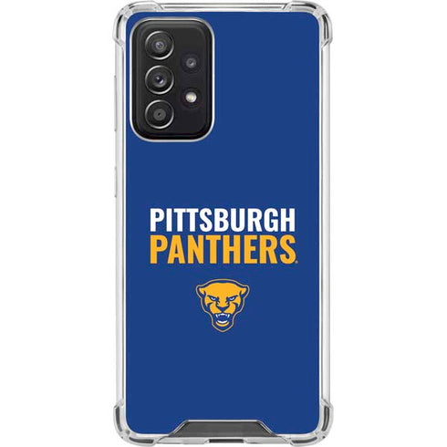 University of Pittsburgh Panthers Galaxy A52 5G Clear Case
