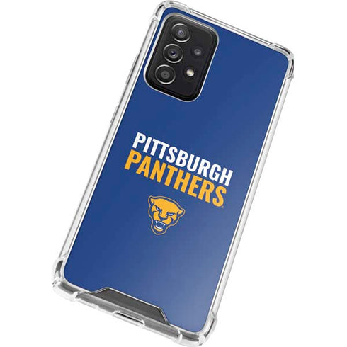 University of Pittsburgh Panthers Galaxy A52 5G Clear Case
