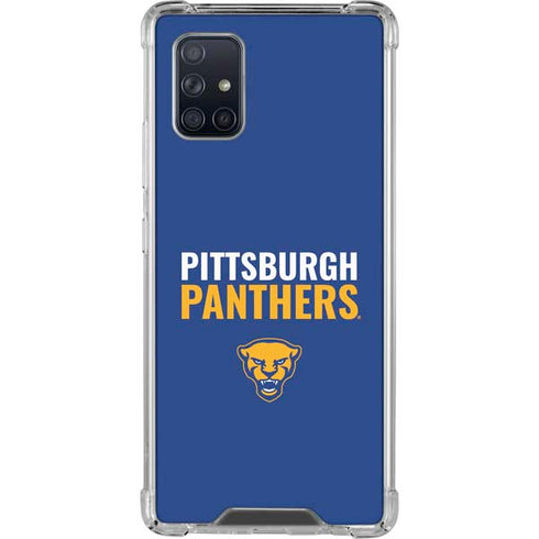 University of Pittsburgh Panthers Galaxy A71 5G Clear Case