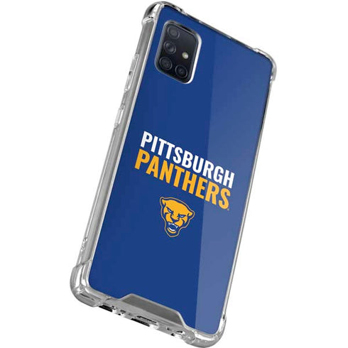 University of Pittsburgh Panthers Galaxy A71 5G Clear Case