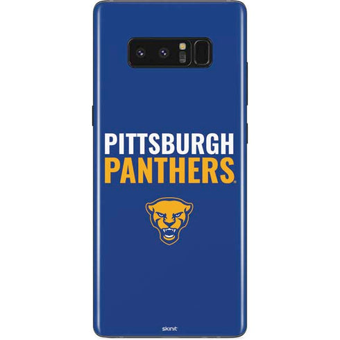 University of Pittsburgh Panthers Galaxy Note 8 Skin
