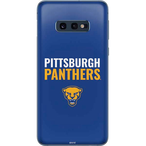 University of Pittsburgh Panthers Galaxy S10e Skin