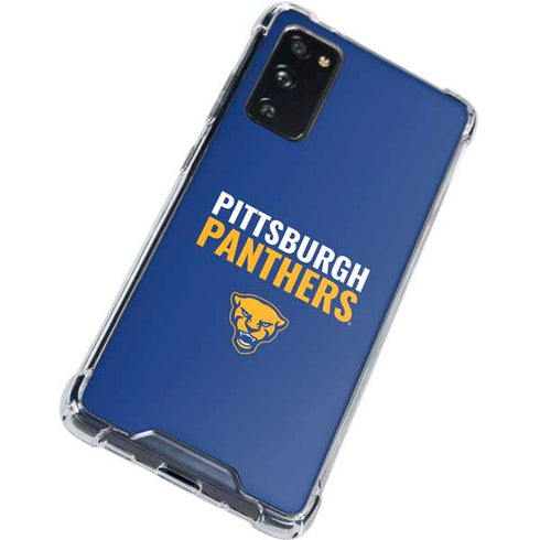 University of Pittsburgh Panthers Galaxy S20 FE Clear Case