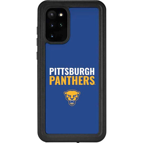 University of Pittsburgh Panthers Galaxy S20 Plus Waterproof Case