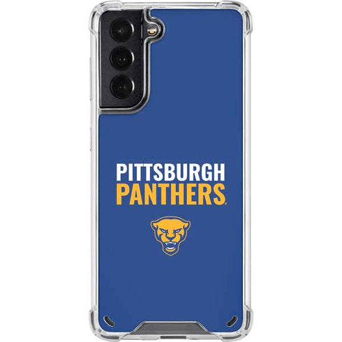 University of Pittsburgh Panthers Galaxy S21 5G Clear Case