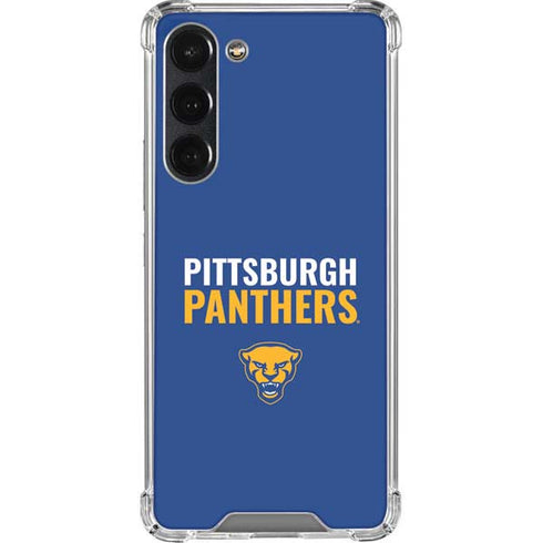 University of Pittsburgh Panthers Galaxy S23 Plus Clear Case