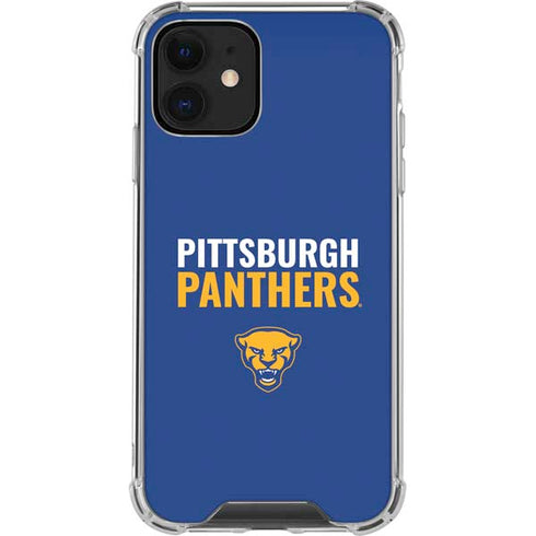 University of Pittsburgh Panthers iPhone 12 Clear Case