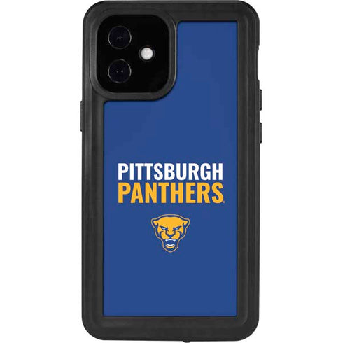 University of Pittsburgh Panthers iPhone 12 Mini Waterproof Case