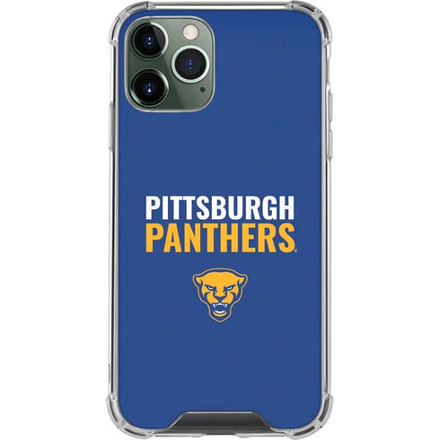 University of Pittsburgh Panthers iPhone 12 Pro Clear Case