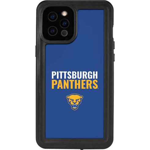 University of Pittsburgh Panthers iPhone 12 Pro Max Waterproof Case