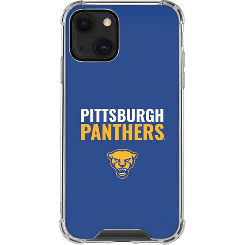 University of Pittsburgh Panthers iPhone 13 Mini Clear Case