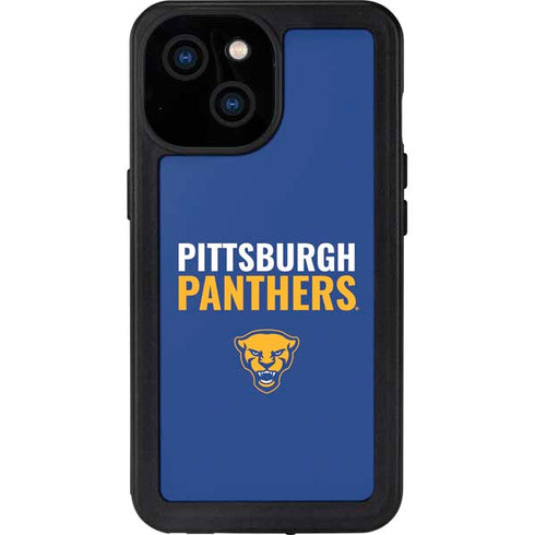 University of Pittsburgh Panthers iPhone 13 Mini Waterproof Case