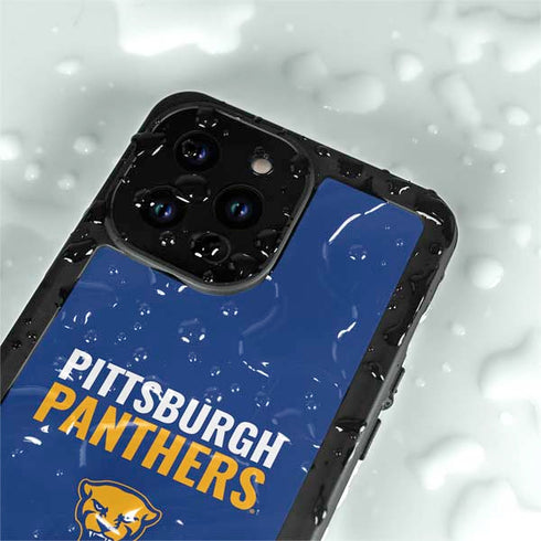 University of Pittsburgh Panthers iPhone 14 Pro Max Waterproof Case