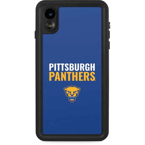 University of Pittsburgh Panthers iPhone XR Waterproof Case