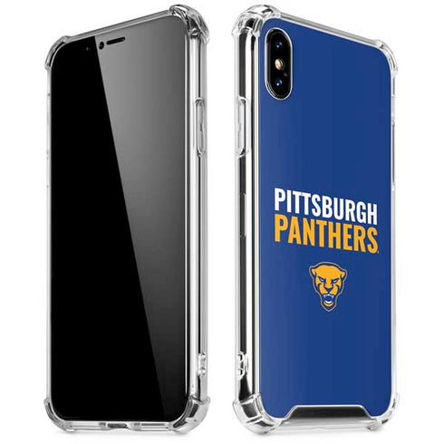 University of Pittsburgh Panthers iPhone XS Max Clear Case