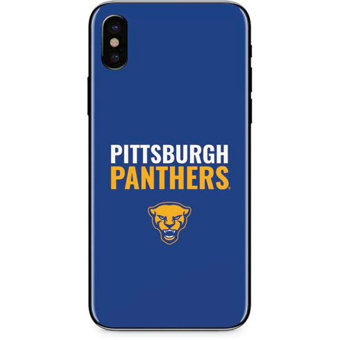 University of Pittsburgh Panthers iPhone XS Skin