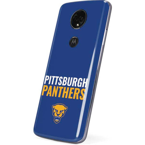 University of Pittsburgh Panthers Moto E5 Plus Skin